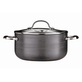 Tenzo H Series 24 cm Non-Stick  Aluminium Casserole Pot with Lid