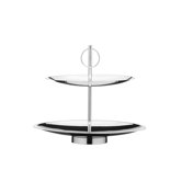 2 Tier Stainless Steel Cake Stand