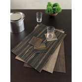Faux Bois Coaster (Set of 6)