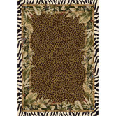 Signature Jungle Safari Emerald Rug