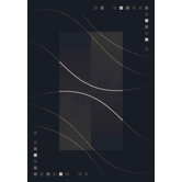 Pastiche Caliente Ebony Rug