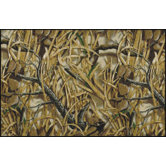 Realtree Wetlands Solid Camo Novelty Rug