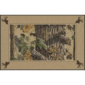 Realtree X-tra Solid Border Novelty Rug
