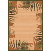 Modern Times Palm Deep Olive Rug
