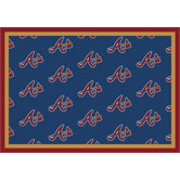 MLB Team Repeat Baseball Novelty Rug