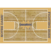NCAA Court Novelty Rug