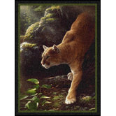 Hautman Focused Cougar Novelty Rug