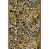 Realtree Advantage Solid Camo Novelty Rug