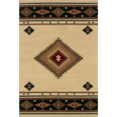 Hudson Beige/Green Rug