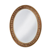 Parma Wall Mirror in Antique Copper