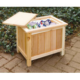 Cedar End Table / Ice Chest