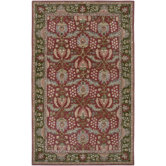 Bentley Red/Green Persian Rug