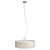 Plis 3 Light Drum Foyer Pendant