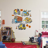 Work Trucks Wall Graphic