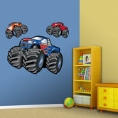 Monster Trucks Wall Graphic