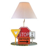 Highway Signs  Table Lamp