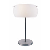 Kalare  Table Lamp in Polished Steel