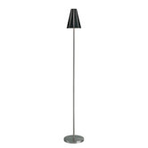 Messina Floor Lamp in Polished Steel