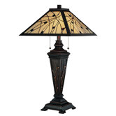 Remus  Table Lamp in Dark Bronze