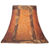 Candelabra Lamp Shade in Golden Rose