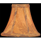Candelabra Lamp Shade in Brown Velvet