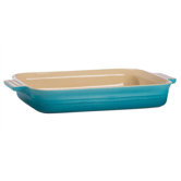 Stoneware 32cm Baking Dish in Teal