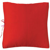 Euro Sham in Red / Fuchsia