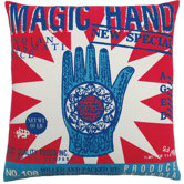 Rice 20" x 20" Pillow with Magic Hand Print
