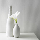 Paintable Corduroy Wallpaper in White