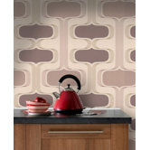 Contour Kitchen and Bath Groovy Wallpaper