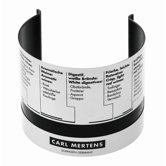 Carl Mertens Satin Cool Clip Wine Thermometer