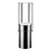 Carl Mertens 20.8" Satin Hurricane Lamp
