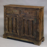 Rustic Chic 2 Drawer Hall Chest
