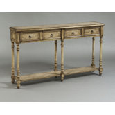 Rustic Chic 2 Drawer Console Table