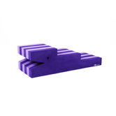 Tumbling Crocodile in Purple