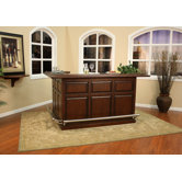 Catania Right Return Bar in Chestnut