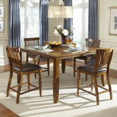 Delphina 5 Piece Counter Height Dining Set