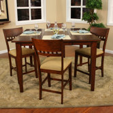Este 5 Piece Counter Height Dining Set