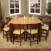 Andria 9 Piece Counter Height Dining Set