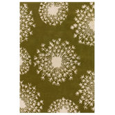 Tufted Pile Kiwi/Cream Seed Rug