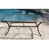 Coco Palm Patio Rectangular Dining Table