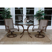 Chub Cay Patio 3 Piece Bistro Set