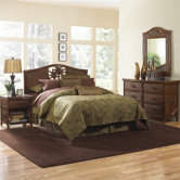 Cancun Palm Panel 4 Piece Bedroom Collection