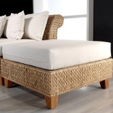 Hospitality Rattan Ottomans