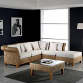 Seagrass 5 Piece Deep Seating Group