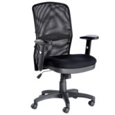 Dakota Mesh Task Chair in Black