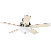 52" Vista 5 Reversible Blade Ceiling Fan