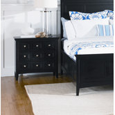 South Hampton 3 Drawer Nightstand