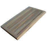 Greenface Teak Doormat in Natural