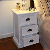 Halifax 3 Drawer Nightstand